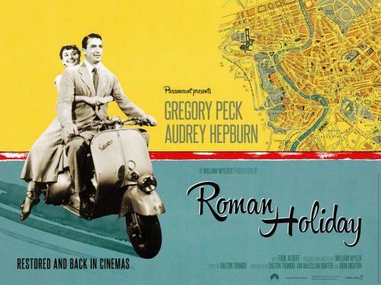 Colazione e film presenta<br/ ></noscript>VACANZE ROMANE di William Wyler<br/ >Domenica 19 marzo<br/ >ore 10:30